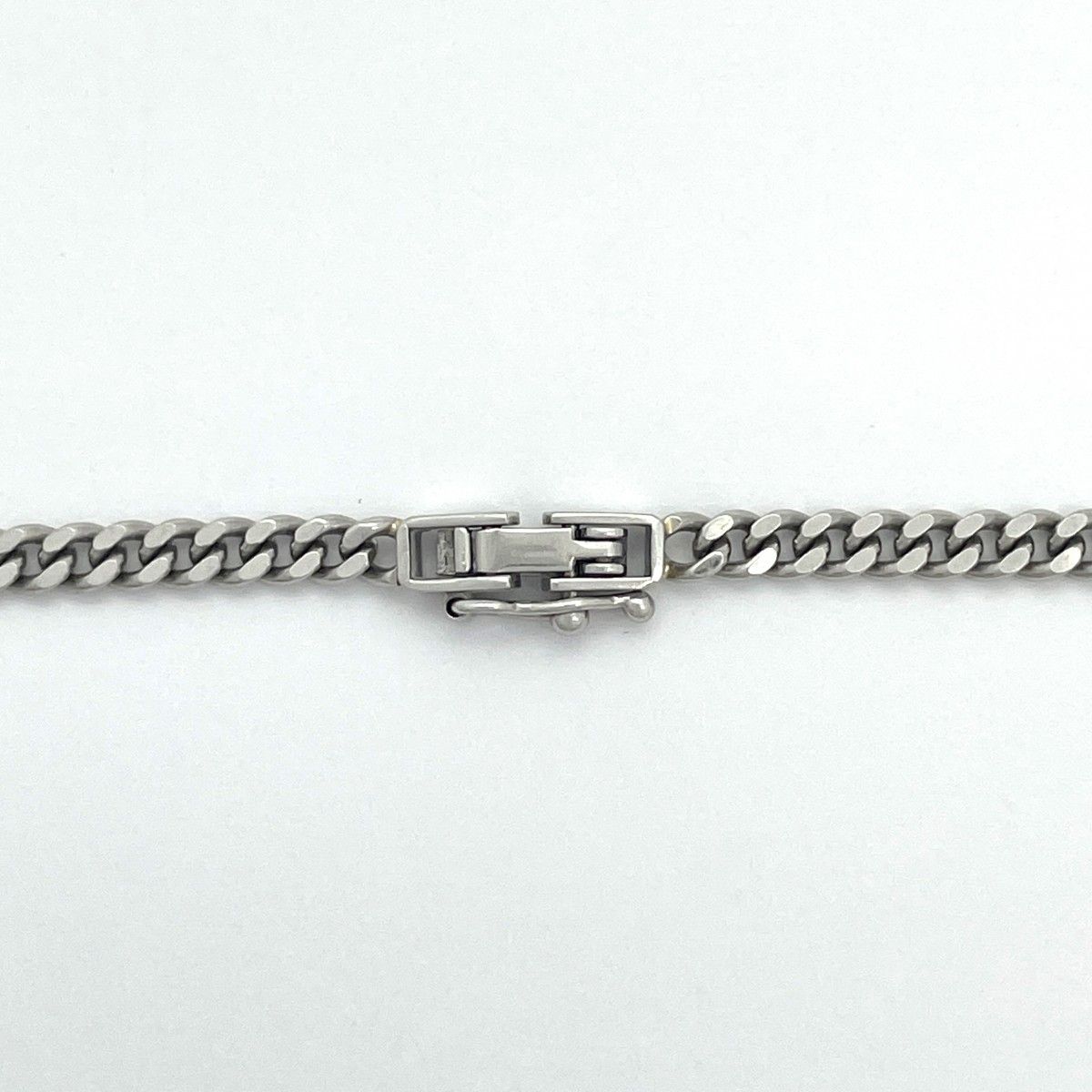 5khe013】喜平 ネックレス Pt850 プラチナ 2面 シングル 50.6cm 21.2g  