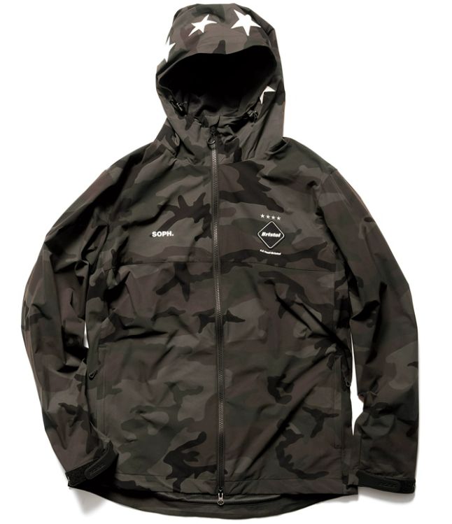 FCRB CAMOUFLAGE STAR PRACTICE JACKET