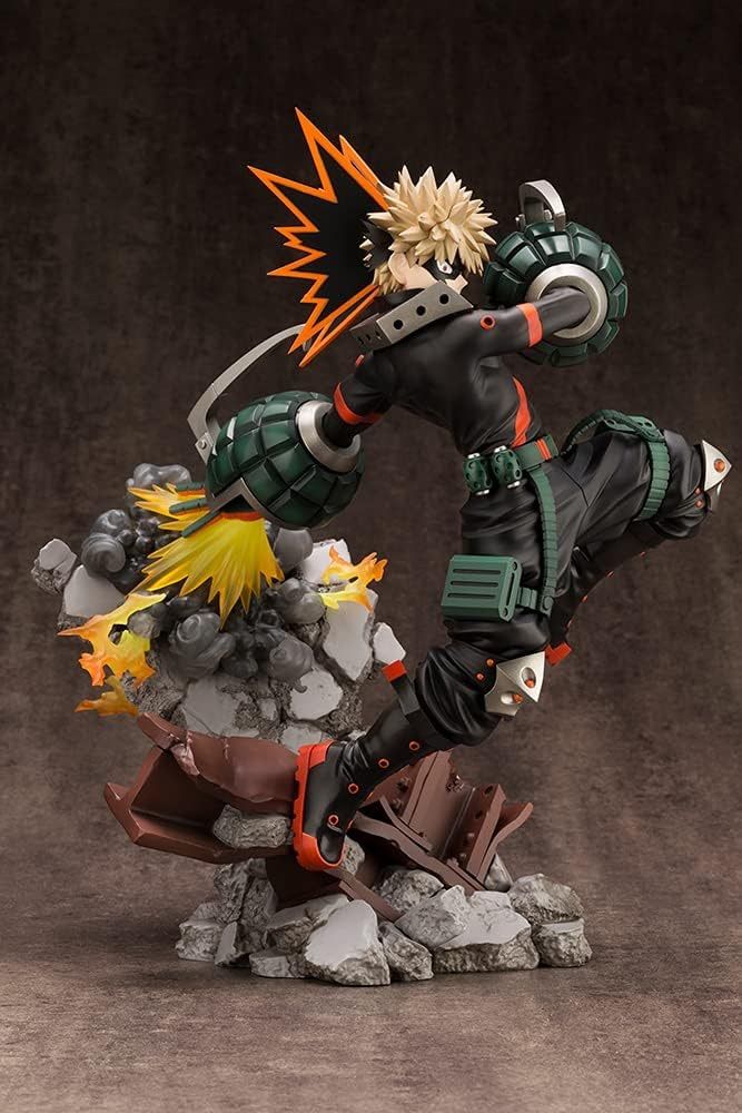 僕のヒーローアカデミア ARTFX J 爆豪勝己 Ver.2 特典 表情替えパーツ 付属