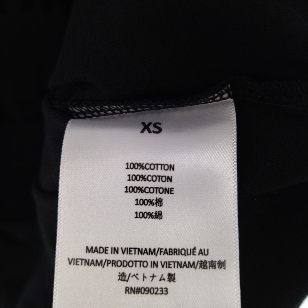 FOG Essentials エフオージー エッセンシャルズ FRONT ARCH LOGO CREW-NECK S/S TEE 125SP232000F フロントロゴ クルーネック 半袖Tシャツ カットソー ブラック