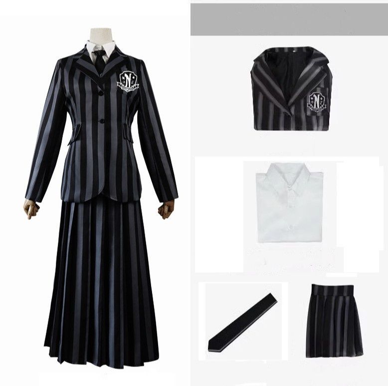 Wednesdayアメリカドラマcosplay学生服