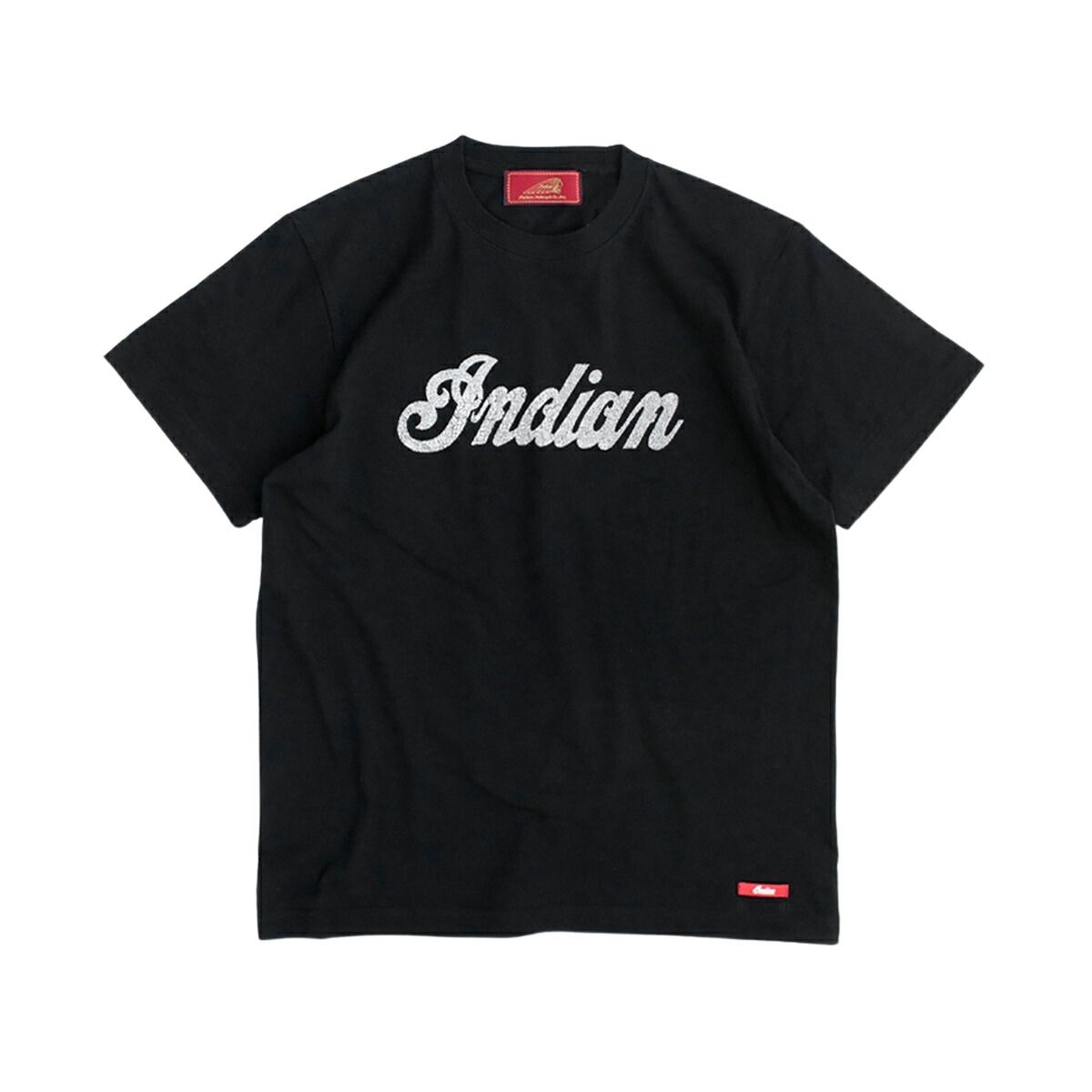 【新品】 Indian インディアン ベーシックTシャツ ロゴ メンズ/レディース ホワイト/ブラック S-XL