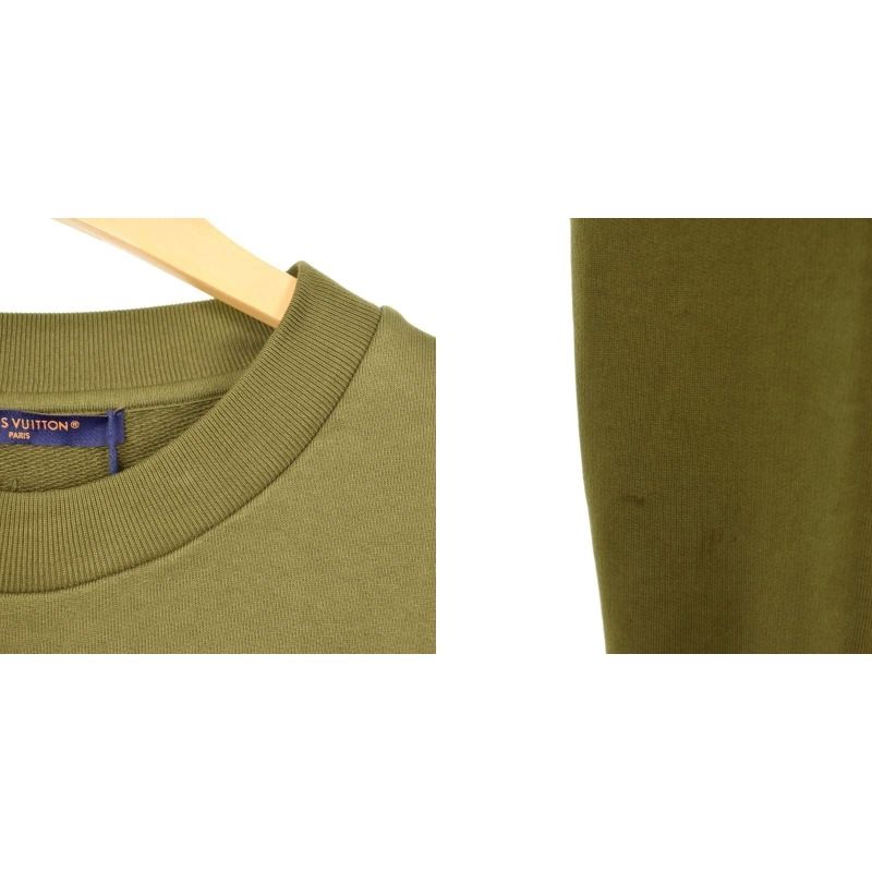 ルイヴィトン LOUIS VUITTON 24SS コットン シグネチャー クルー