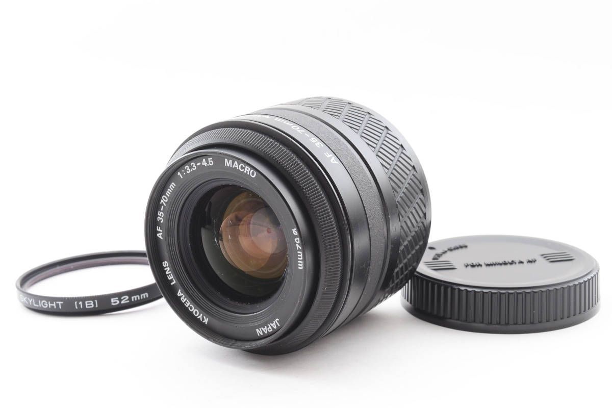 2592【難あり品(ジャンク）】 Kyocera AF 35-70mm f3.3-4.5 Macro Zoom
