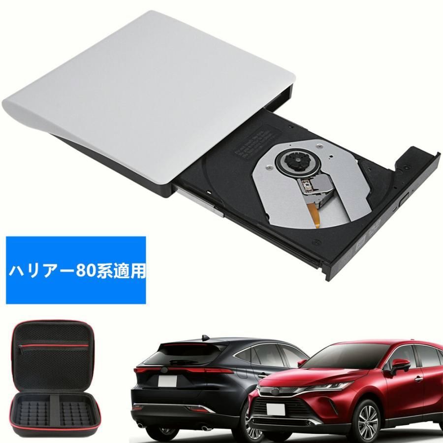 送料無料 ハリアー80系適用 車載 dvdプレーヤー 車用CDプレーヤー 純正ディスプレイオーディオ カーオーディオプレーヤー プラグアンドプレイ R4.9〜 HARRIER
