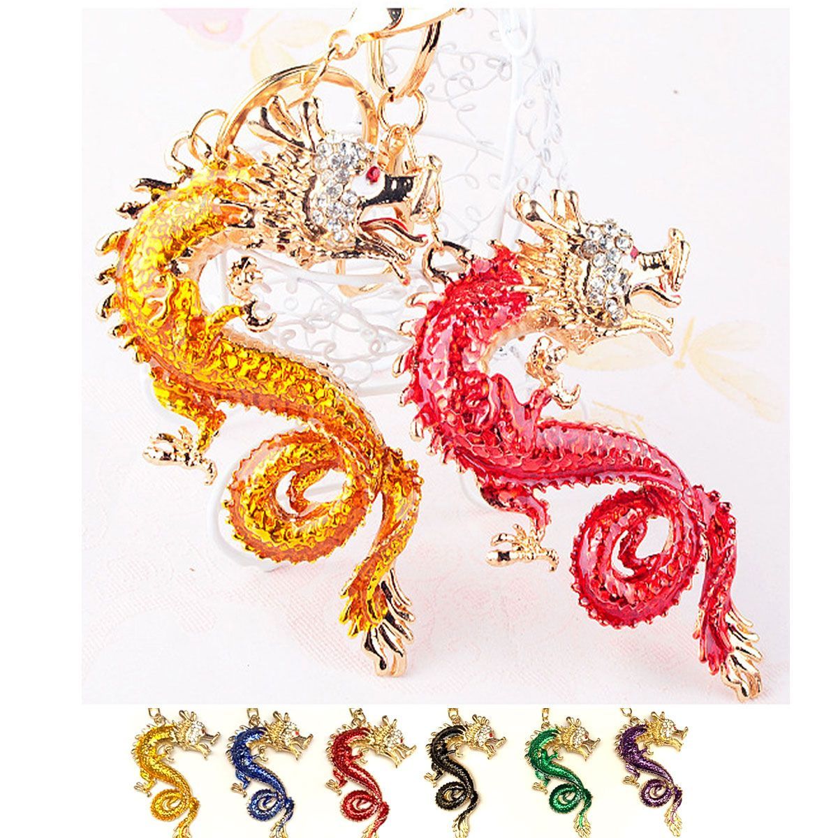 美しい龍神様の縁頭☆チョーカーやキーホルダーにもお使いいただけます☆ 美しい龍神様の縁頭☆チョーカーやキーホルダーにもお使い