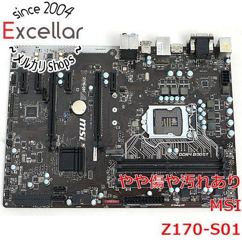 [bn:15] MSI製　ATXマザーボード　Z170-S01　LGA1151