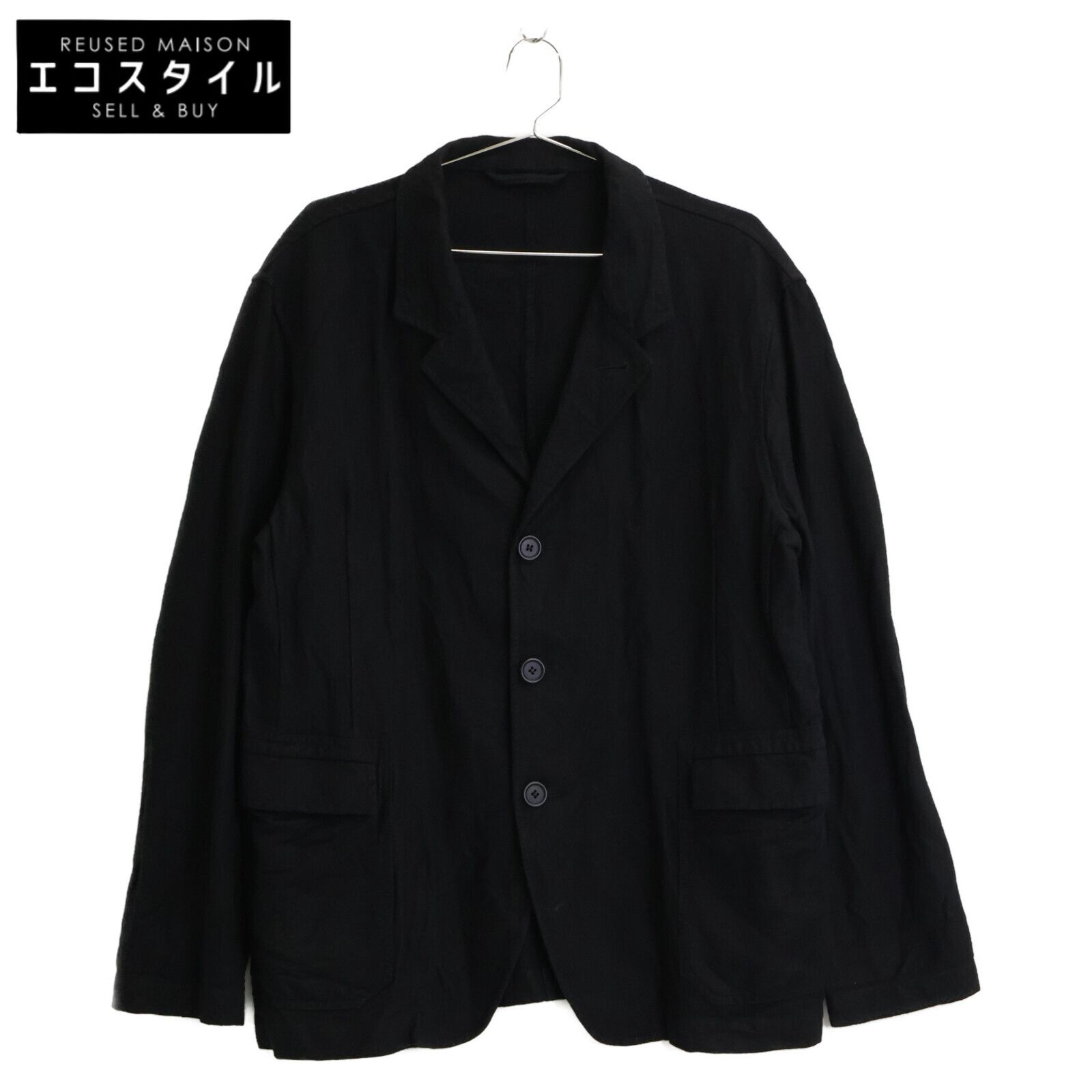 CASEY CASEY ウールカシミヤ テーラードジャケット ネイビー CASEYCASEYの珠玉のカシミヤジャケット / スタッフブログ