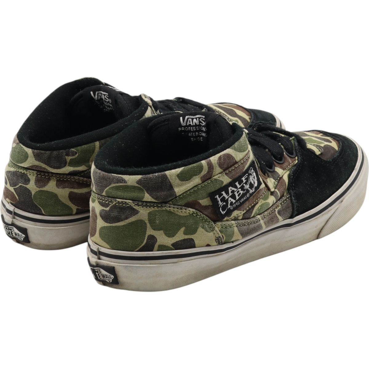 30 VANS HALF CAB CAMO バンズ  ハーフキャブ カモ 古着 バンズ VANS HALF CAB CAMOバンズ ハーフ キャブ カモ 迷彩柄