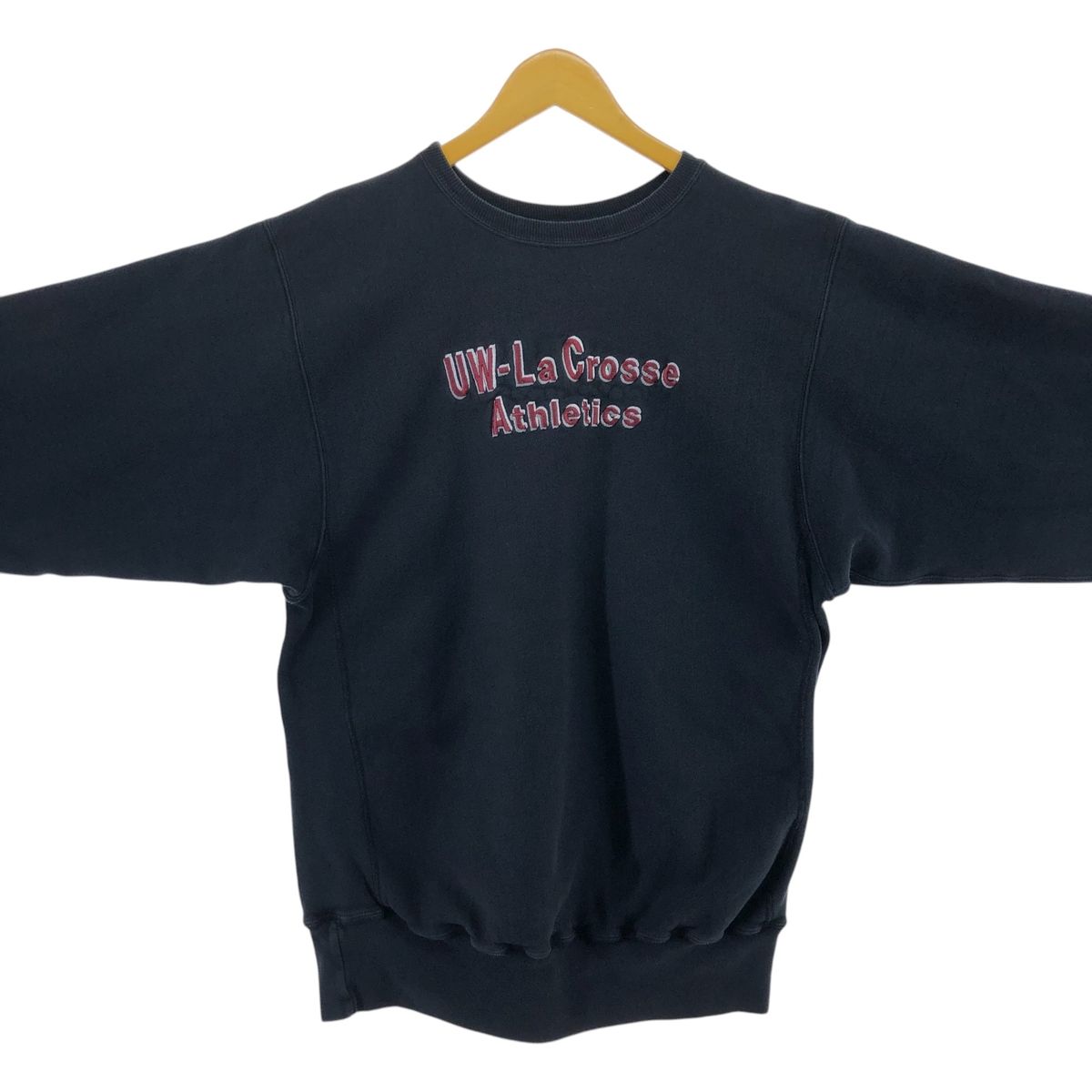 90s USA製 刺繍タグ Champion リバースウィーブ ウィスコンシン 古着 90年代 チャンピオン Champion REVERSE WEAVE リバースウィーブ