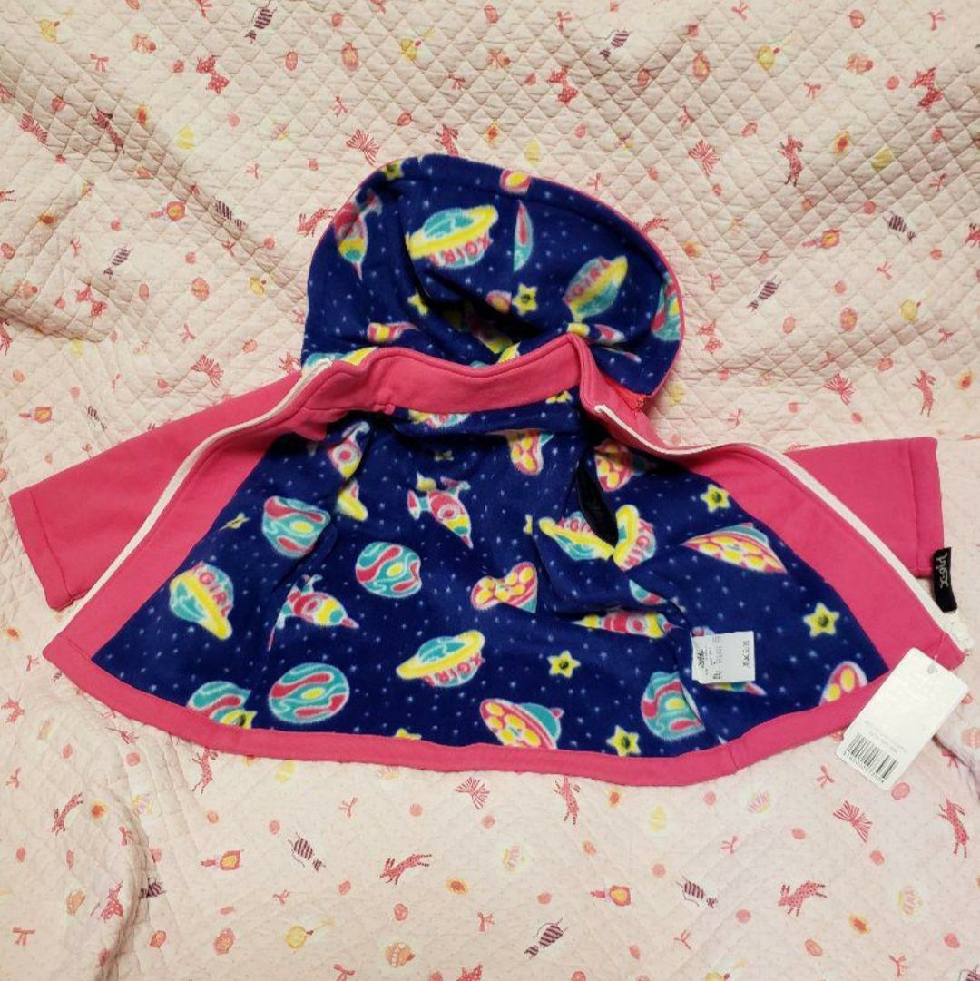 90 X-GIRL 新品 ピンク ジャンパー