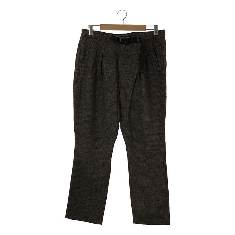 nonnative / ノンネイティブ | 2021AW | ALPINIST EASY PANTS ツイード イージーパンツ | 2 | ブラウン | メンズ nonnative / ノンネイティブ | 2021AW | ALPINIST EASY PANTS ツイード