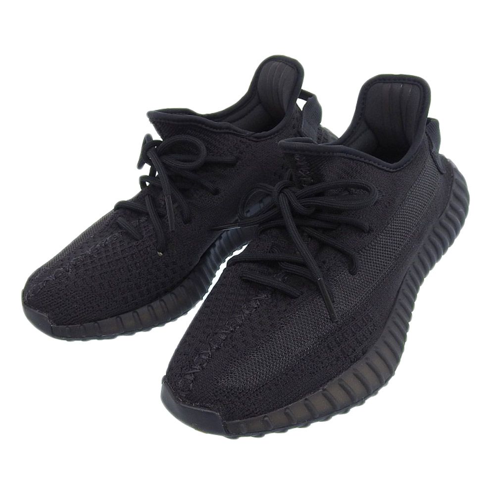 adidas アディダス YEEZY BOOST 350 V2 イージー ブースト スニーカー HQ4540 UK7サイズ 25.5cm ブラック メンズ 古着