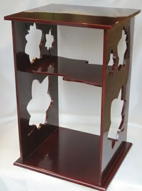 茶道具 紹鷗棚 木製溜塗 組立式 茶道具 紹鷗棚 木製溜塗 組立式 茶道具 棚（たな） 紹鴎棚 溜塗 御幣