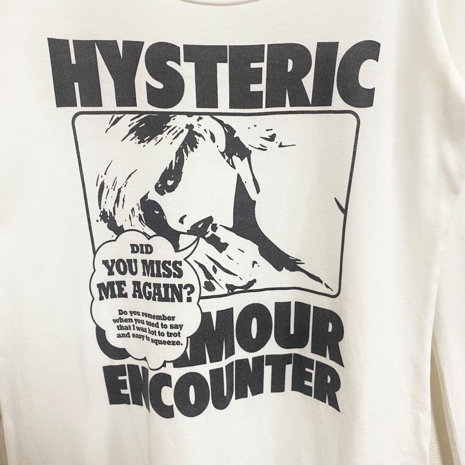 hysteric glamour ヒステリックグラマー シャツ フリーサイズ身幅46