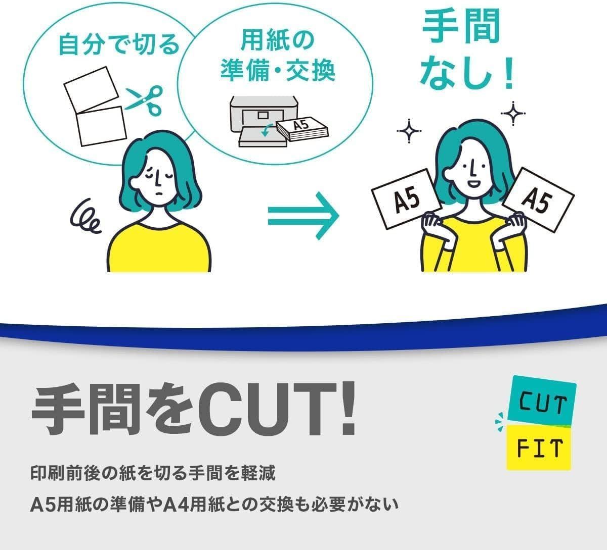 A4インクジェット複合機 CUTFIT