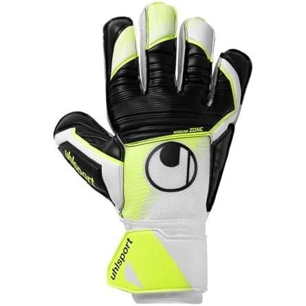 ウールシュポルト(uhlsport) サッカーGKグローブ 試合/練習用 ソフト アドバンスド 1011355 白/黄/黒 7号