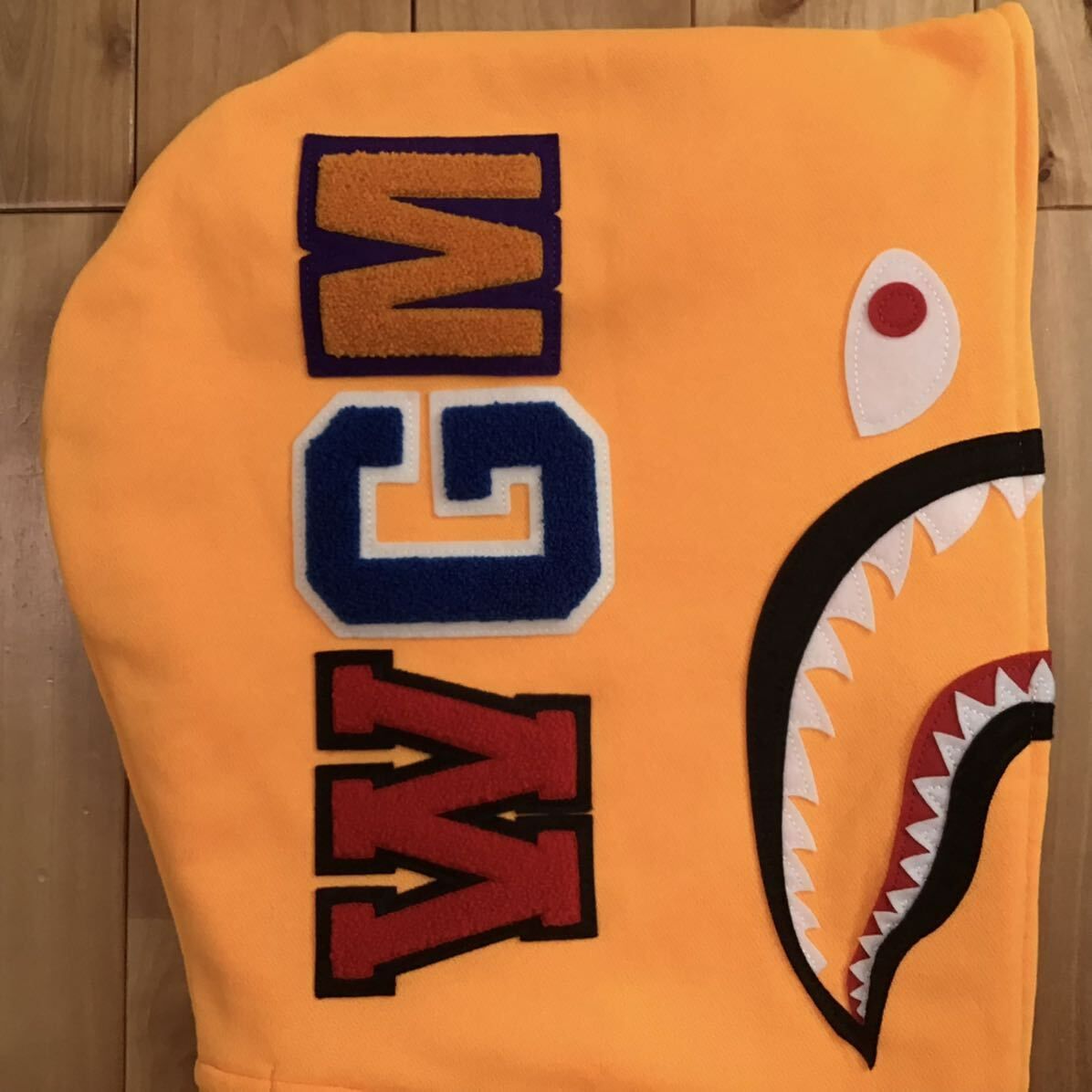 NEON Color シャーク パーカー Lサイズ shark full zip hoodie a