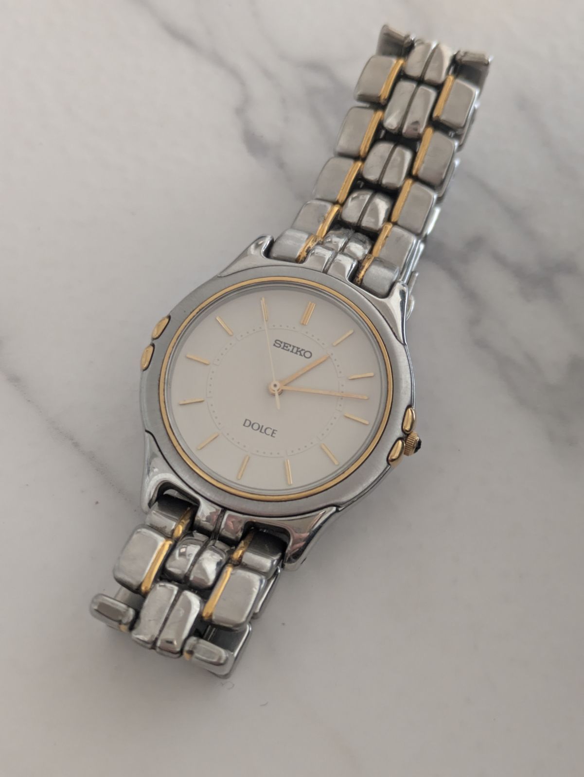 稼働品 SEIKO DOLCE 5E31-600A - メルカリ