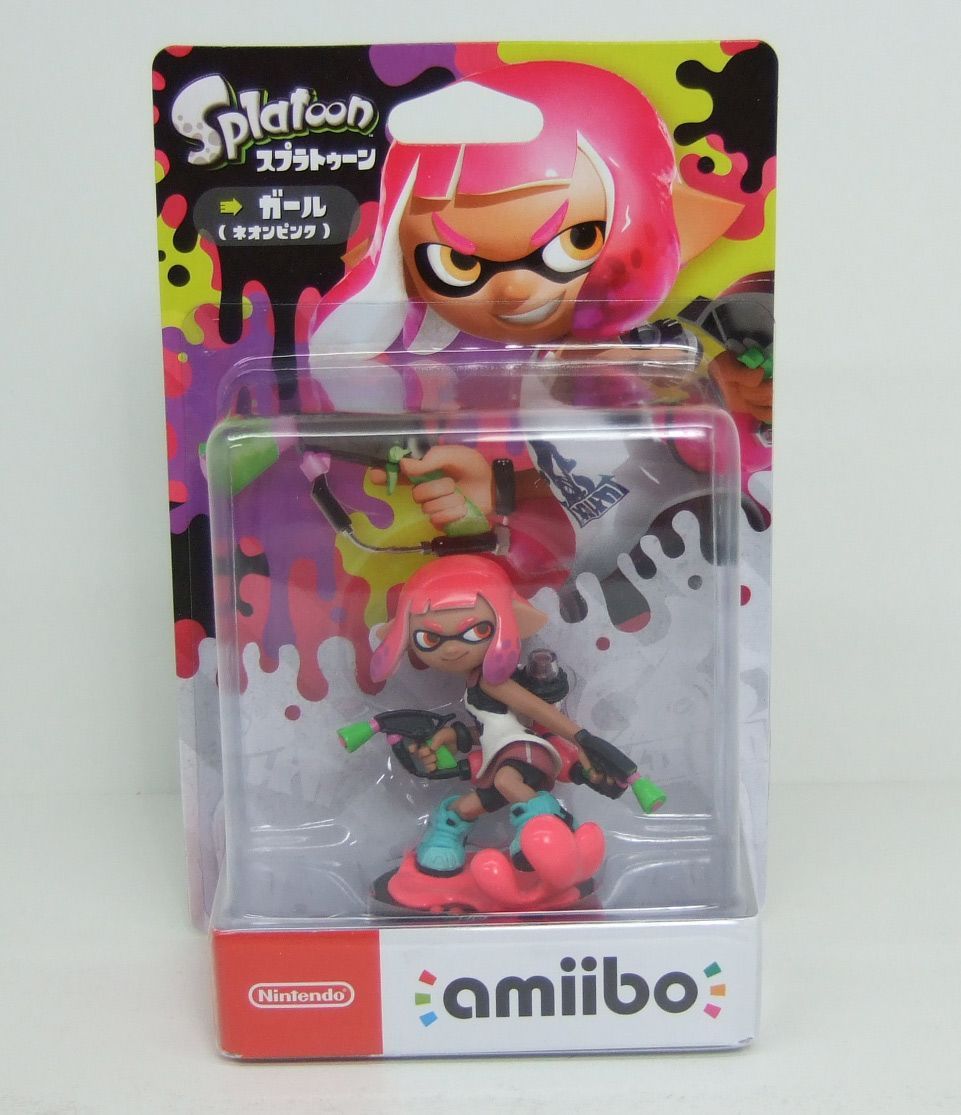 スプラトゥーン amiibo ボーイ ガール ホタル ネオン arc-online_4902370536706