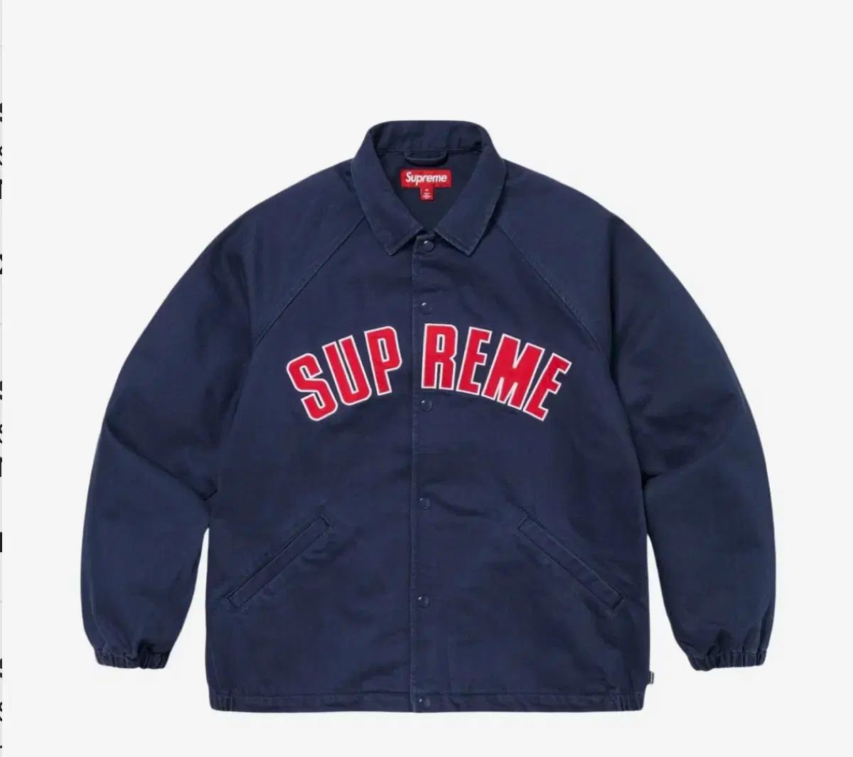 L サイズ Supreme シュプリーム 弧 デニム COACH コーチ ジャケット ネイビー ー 24SS