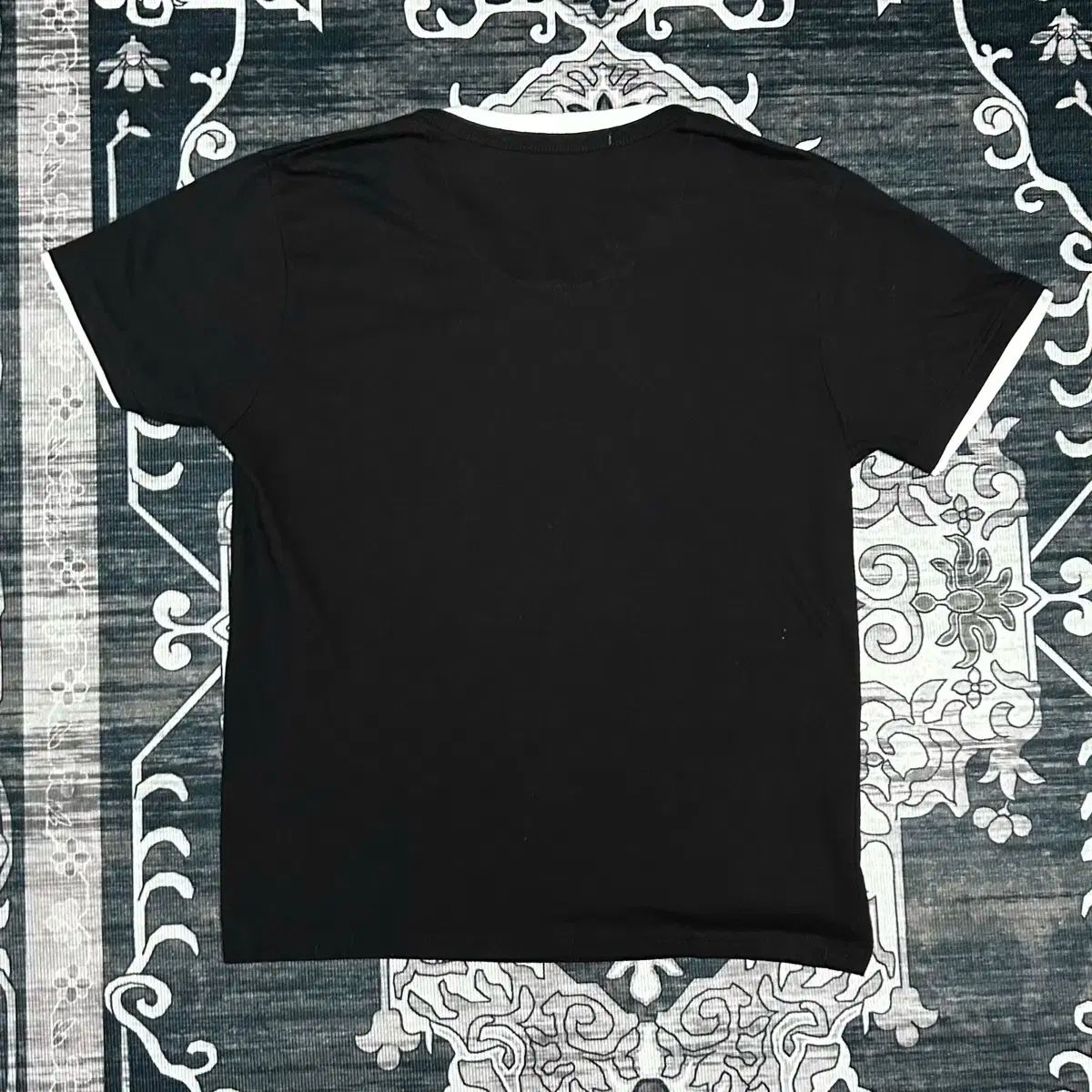 ドクロ レタリング レイヤード Y 2 K パンク 半袖