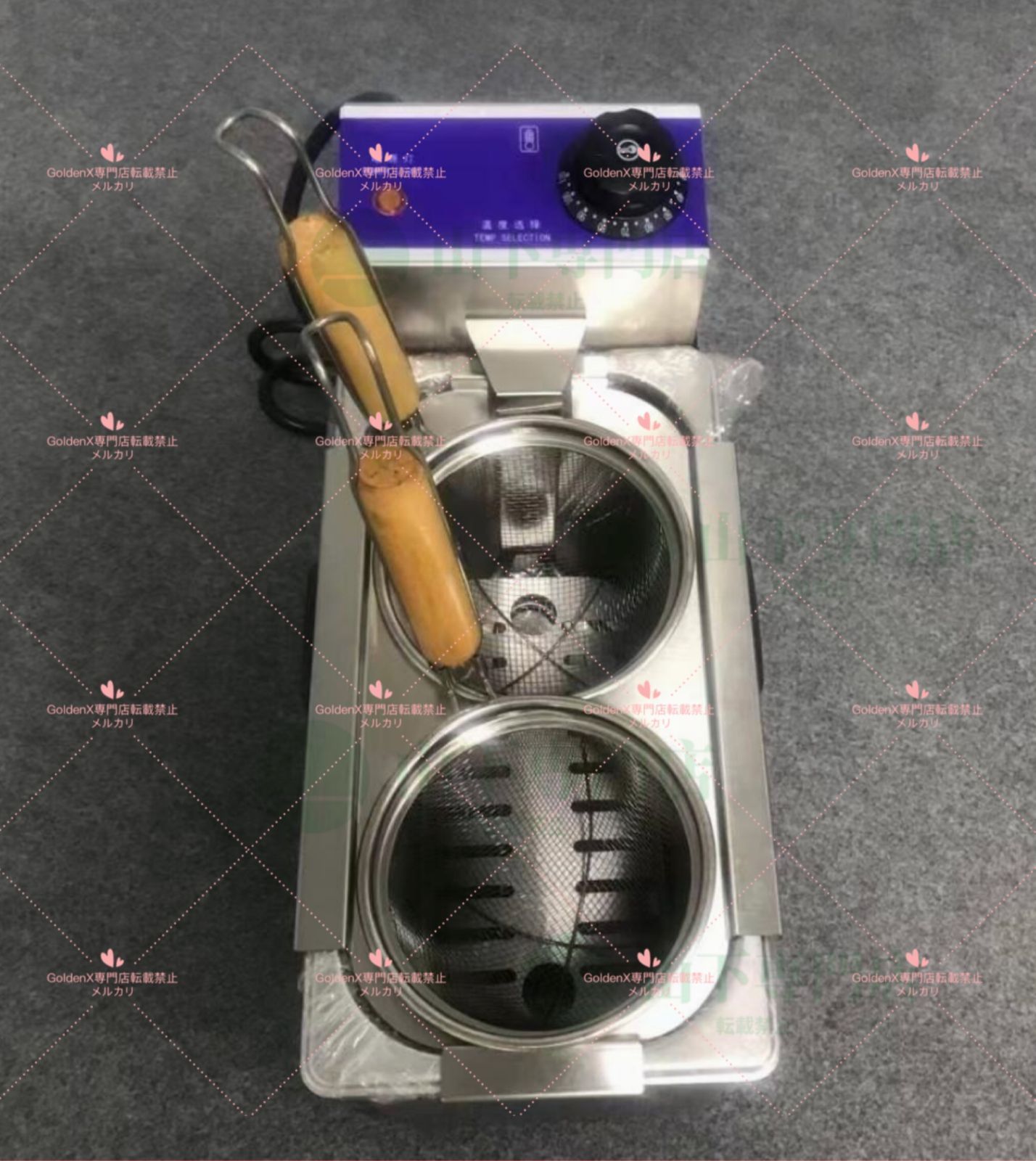 茹で麺機 ゆで麺器 電気ゆで麺機 卓上型 テボ2点付き 単相2 0０V 厨房|業務|店舗