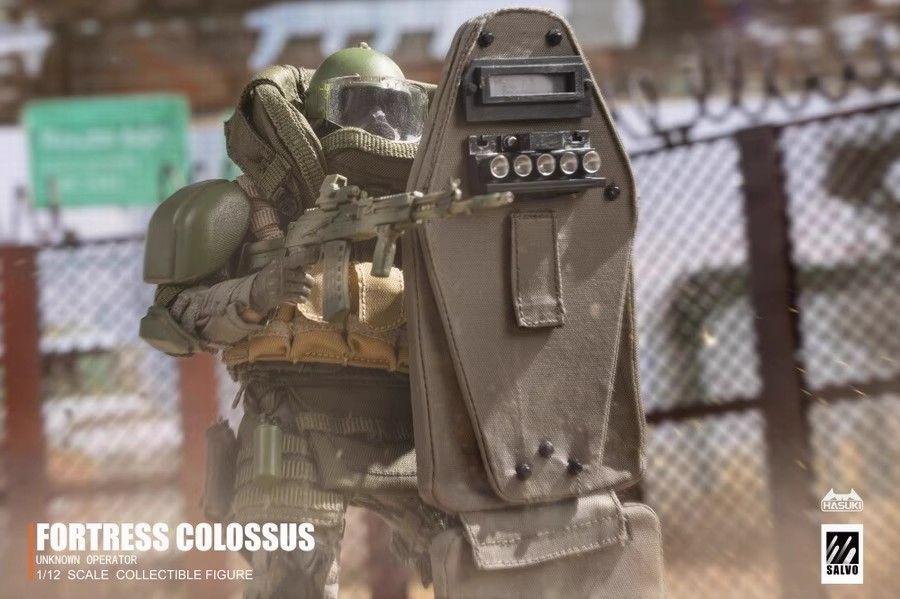 HASUKI 1|12 SALVOシリーズ SA02 フォートレスコロッサス Fortress Colossus Action Figure アクションフィギュア