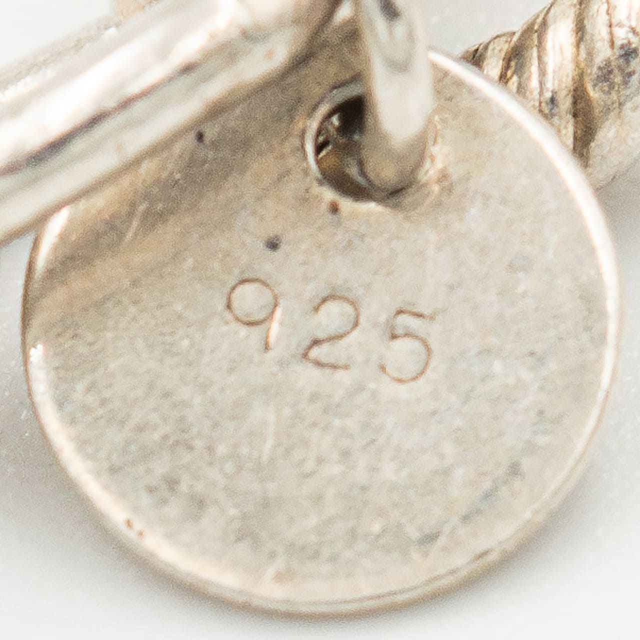 ヴィンテージ ティファニー パターンドリンク ブレスレット ツイストロープ シルバー 19.8cm 1990年代中期 Tiffany WWW_SHINETEETH_COM