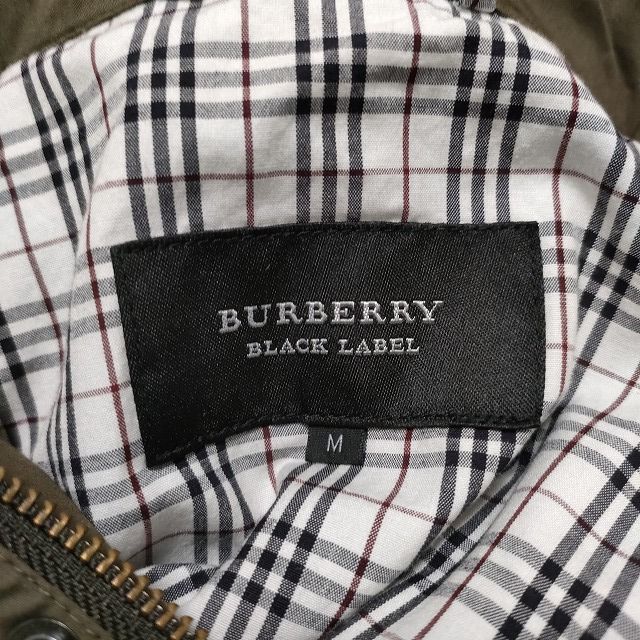 Burberry Black Label(バーバリーブラックレーベル) ブルゾン サイズM メンズ - カーキ 長袖/春/秋 - メルカリ