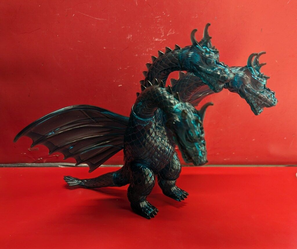 マーミット キングギドラ クリアブルー成型 未塗装 - メルカリ