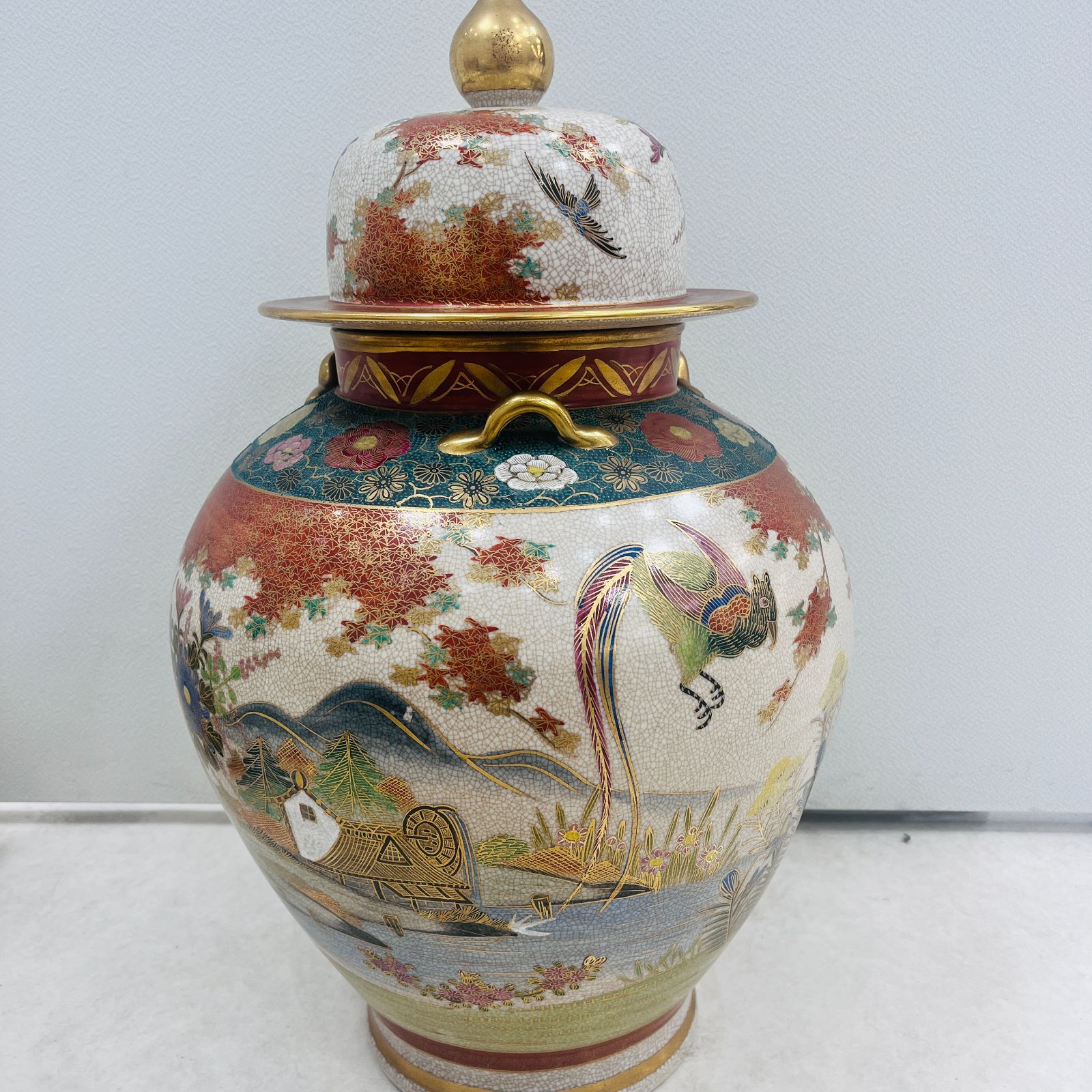 薩摩焼 花瓶 壺