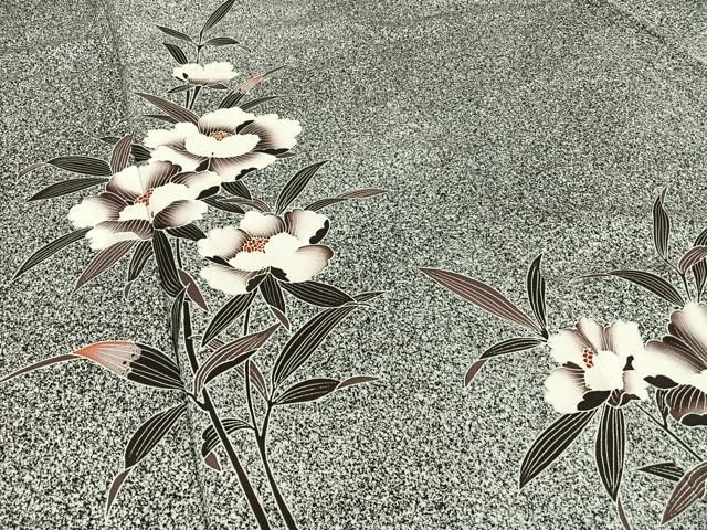 平和屋着物□訪問着 草花文 正絹 逸品 AAAX6515mf - メルカリ 