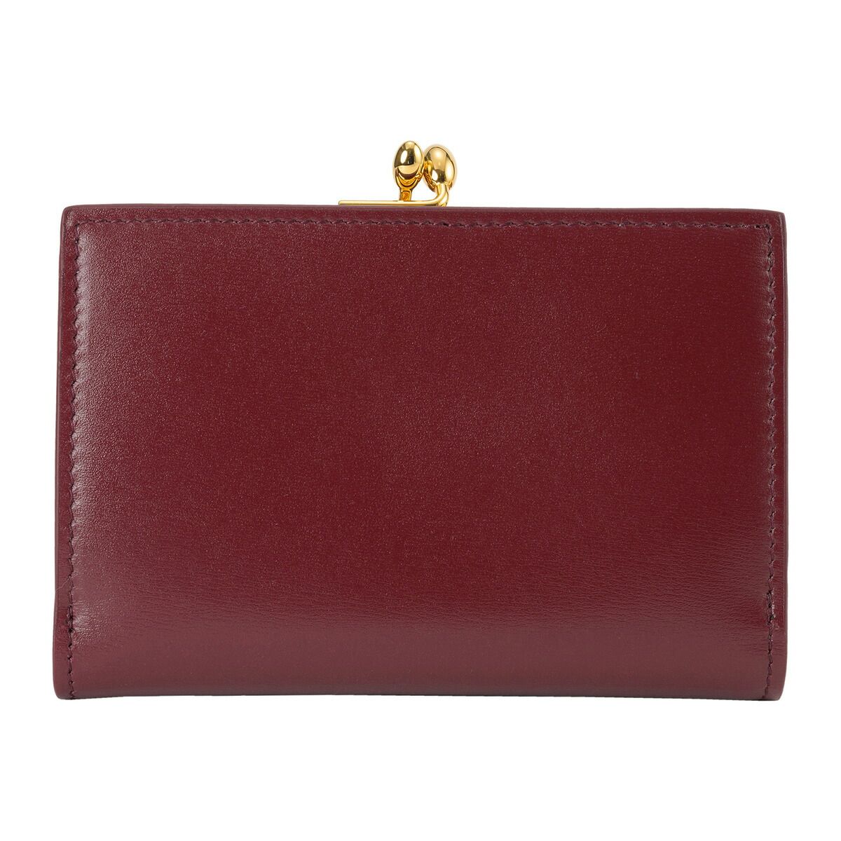 新品 ジルサンダー JIL SANDER 2つ折り財布 PURSE SM ガーネット