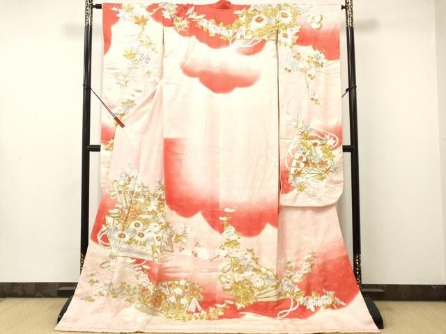 平和屋着物○お引きずり・お引き摺り・引き振袖 和装 結婚式