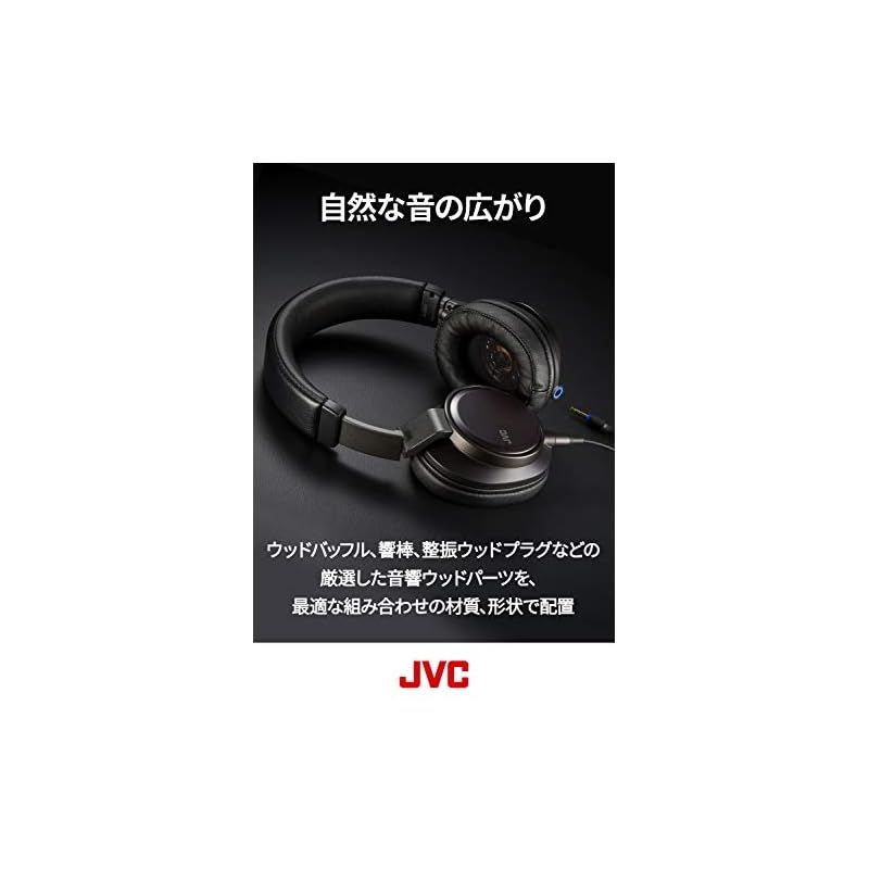 JVC 密閉型ヘッドホン CLASS-S WOODシリーズ ハイレゾ対応 HA-SW01 - メルカリ