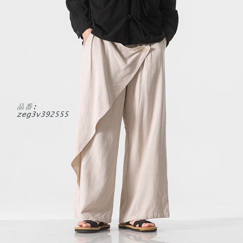 ゆったり 袴パンツ