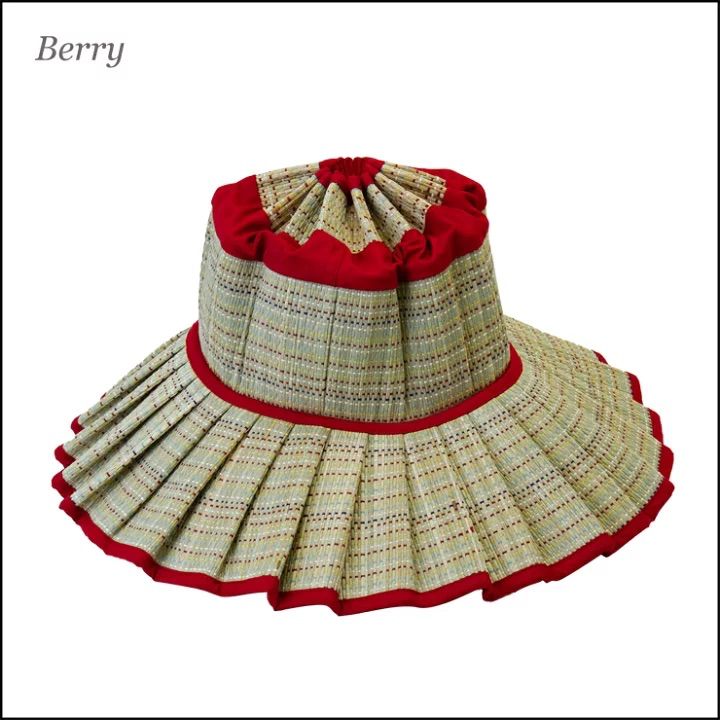 値下げしました　LORNA MURRAY ローナマーレイ 新品　Adult Capri Pleated-Brim Textile Hat 大人用 帽子  LMCAPR レディース カプリ 麦わら帽子 天然素材 帽子 折りたたみ かわいい ストローハット