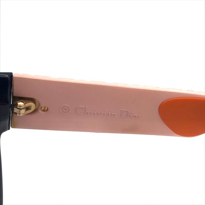 良品 Dior ディオール ロゴ カナージュ バイカラー サングラス