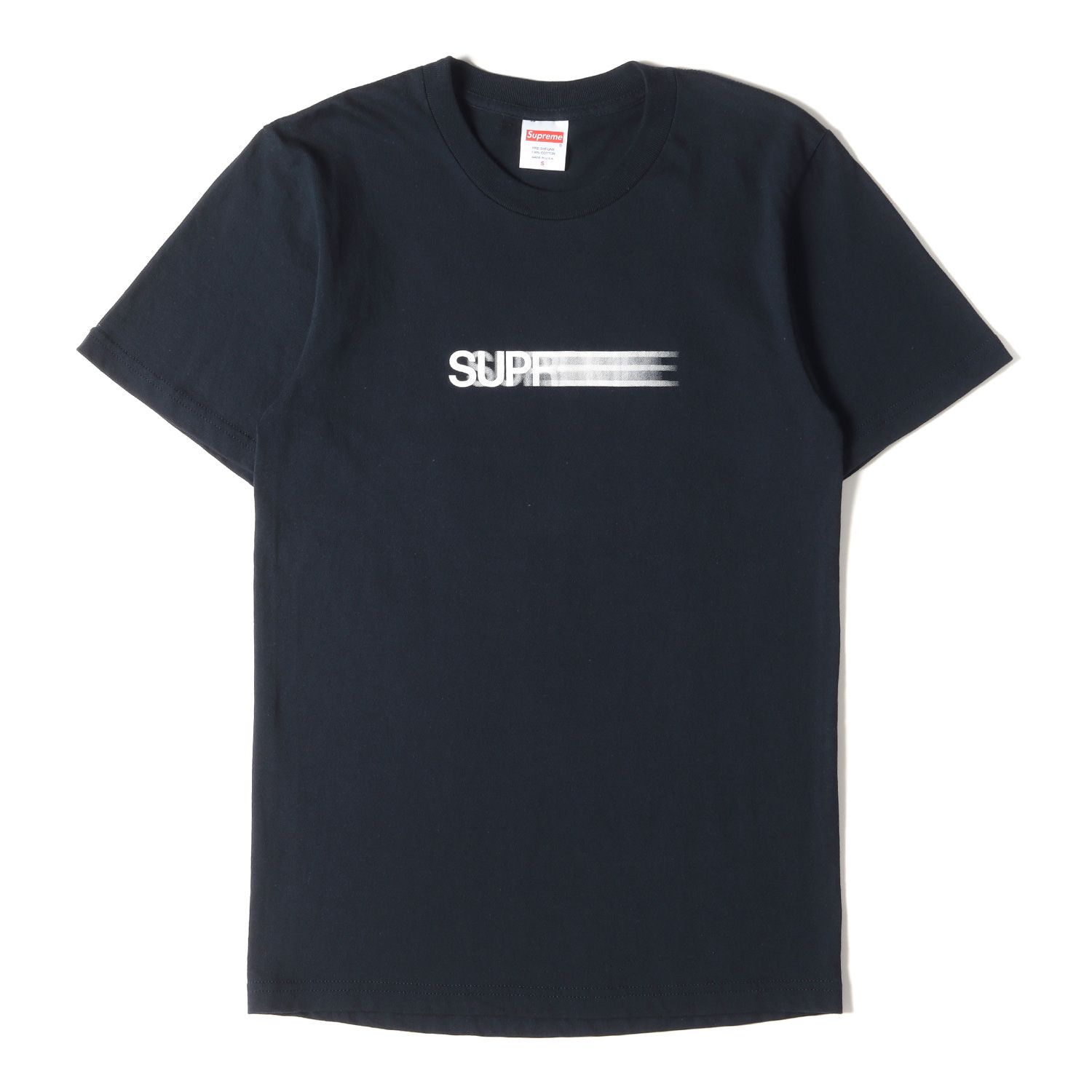 美品 Supreme シュプリーム Tシャツ サイズ:S モーションロゴ クルー  