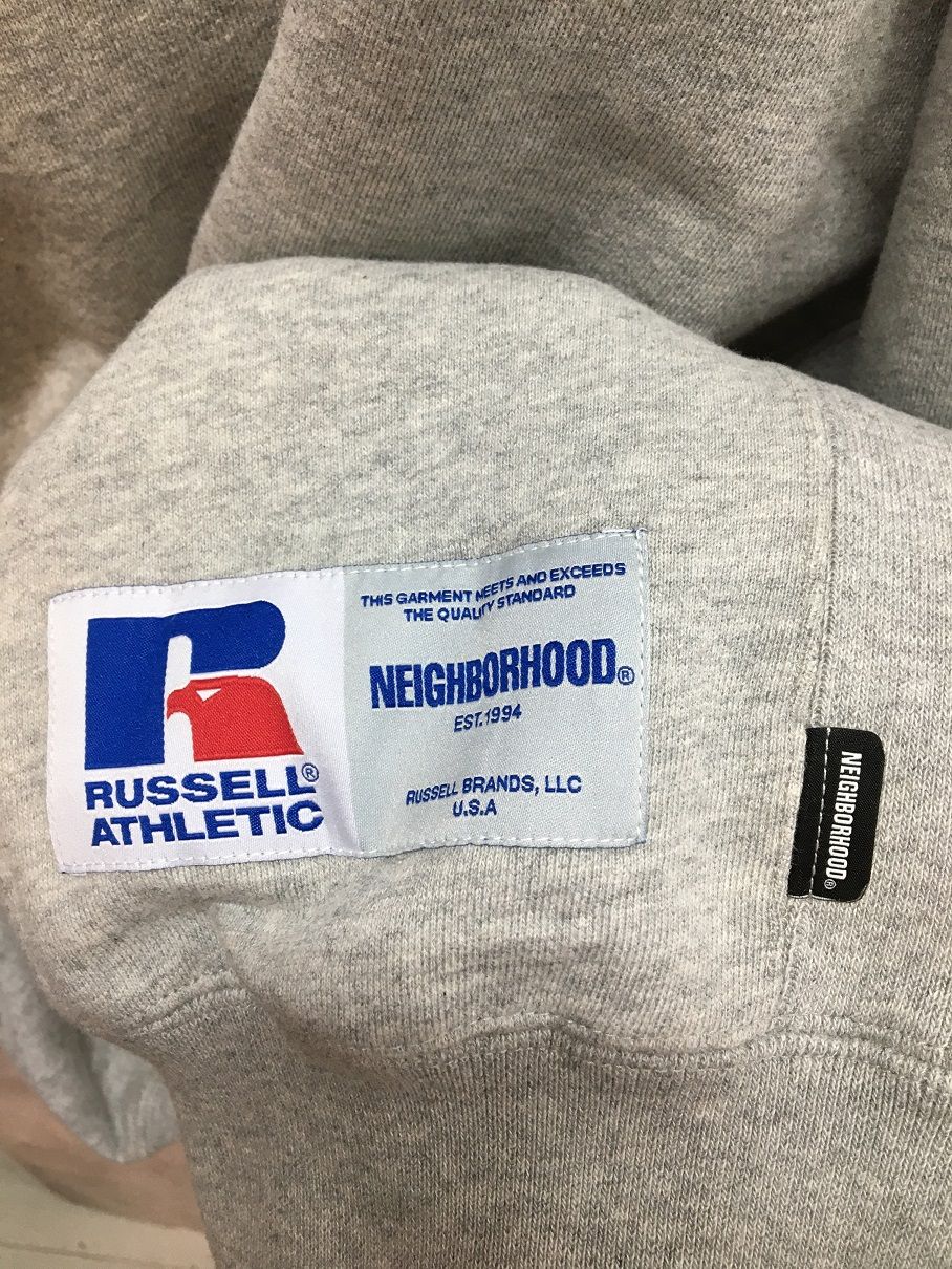 NEIGHBORHOOD × RUSSELL SWEAT SHIRT 23ss ネイバーフッド ラッセル スウェット 231XRRUN-CSM01【004】