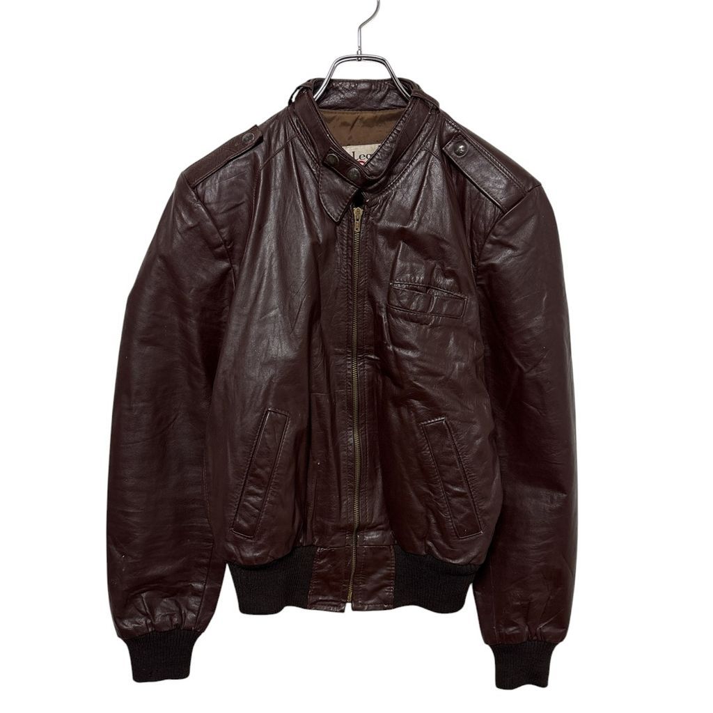 【Sears】 70s 本革 シングルレザーライダースジャケット S-2980 Sears】 70s 本革 シングルレザーライダースジャケット S-2980 - メルカリ