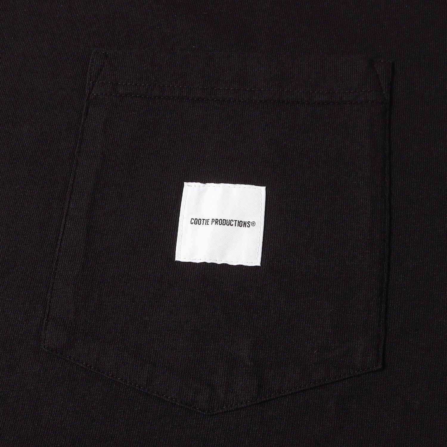 新品】COOTIE クーティー Tシャツ ブラック 黒 サイズ:M | 24AW