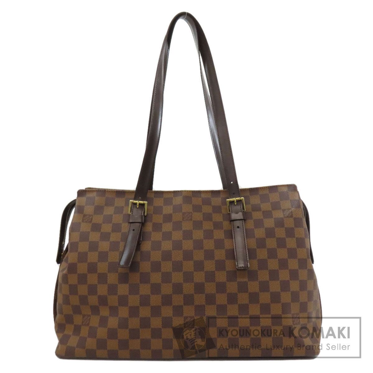 LOUIS VUITTON ルイヴィトン N51119 チェルシー トートバッグ ダミエキャンバス レディース