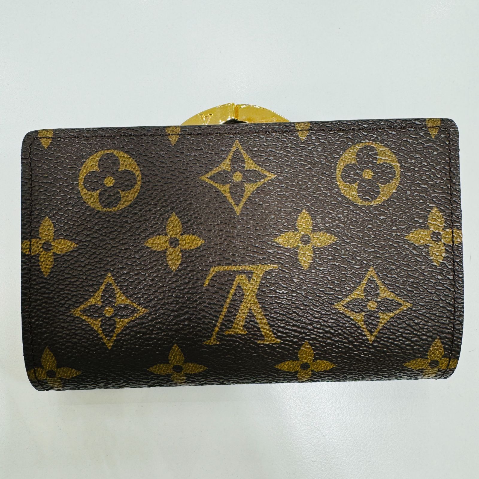 A【保管品】LOUIS VUITTON ルイヴィトン 二つ折財布 モノグラム ポルトフォイユ ヴィエノワ がま口 ブランド レディース メンズ -  メルカリ