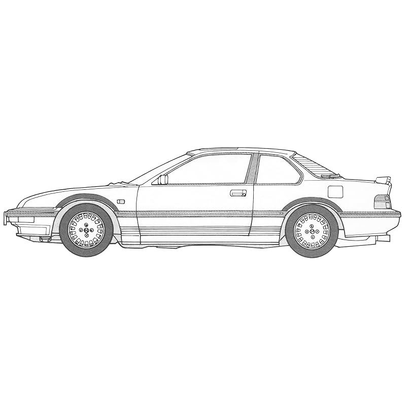 1/24 ハイソカーシリーズ No.1 プレリュード2.0Si(ハイソカーバージョン) プラモデル