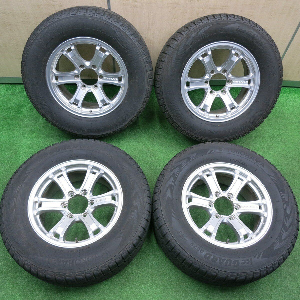 キレイ スタッドレス KEELER 265|65R17 ヨコハマ アイスガード G075 キーラー 17インチ PCD139.7|6H 4112508TNス