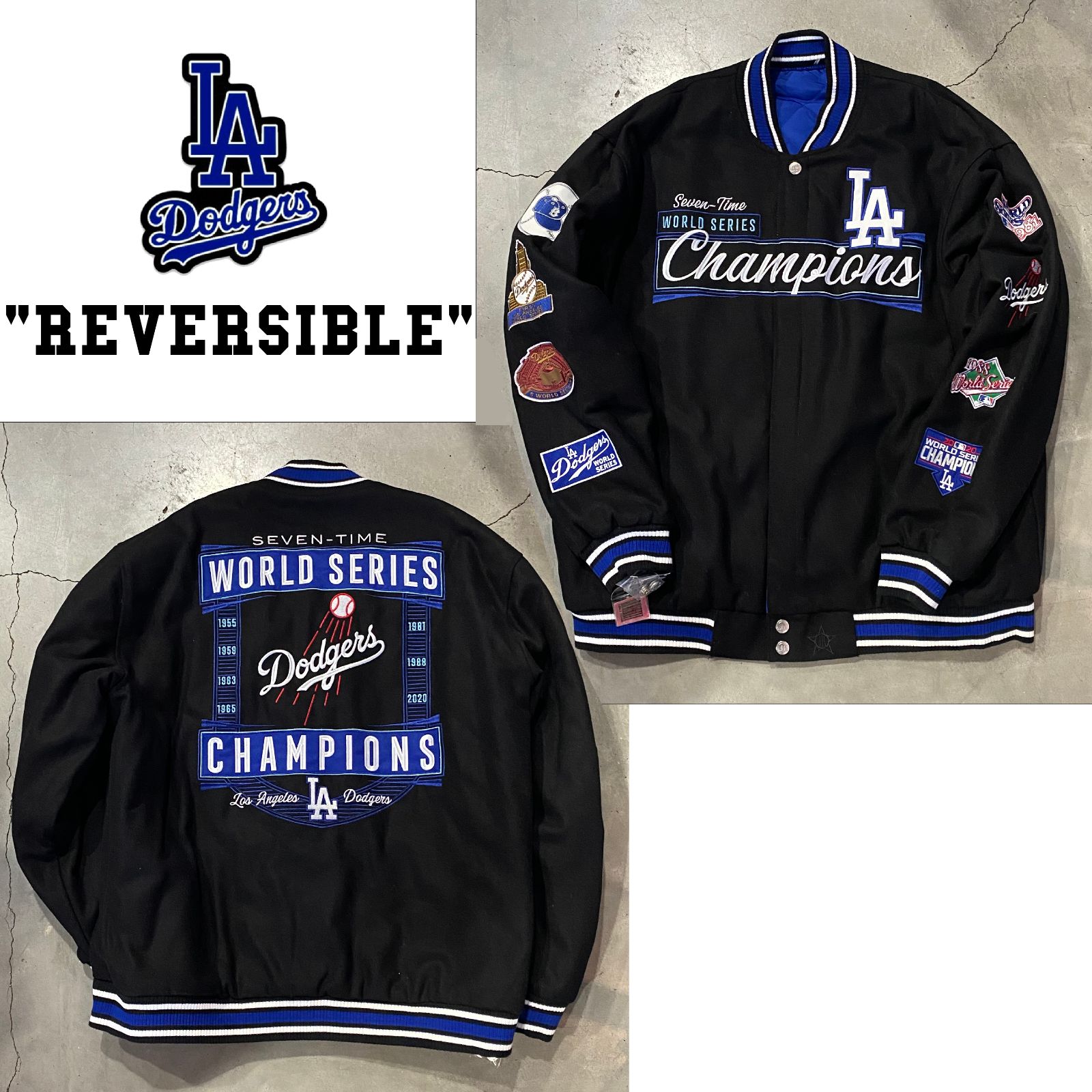 US輸入/新品] ロサンゼルス ドジャース MLB JH Design WORLD SERIES