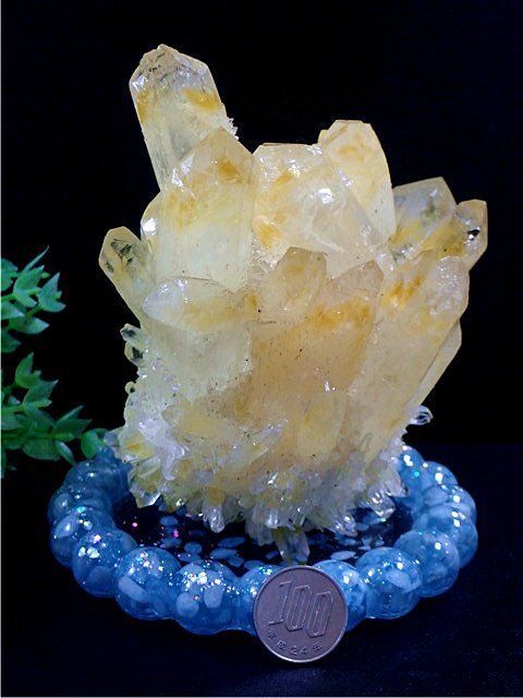 AAA級天然高透明度シトリンクラスターB80D6/215D07A - メルカリ