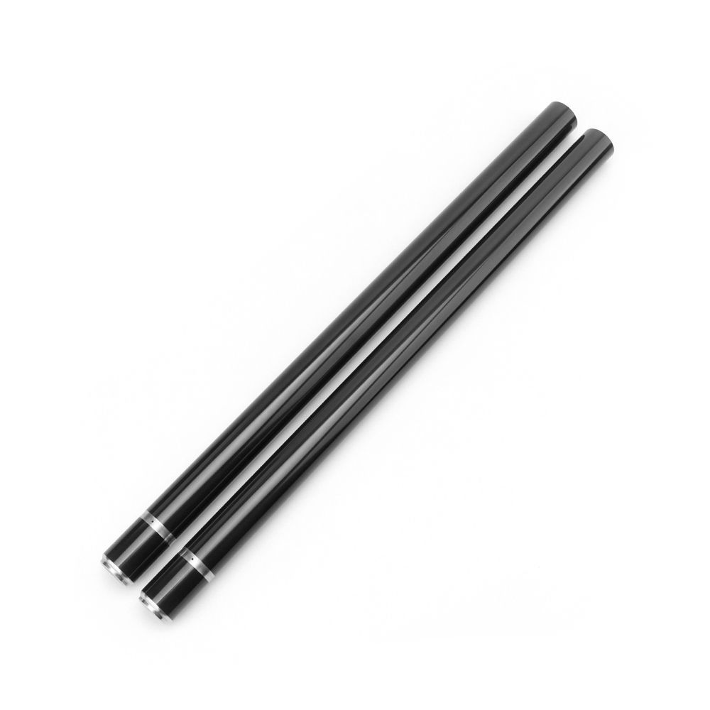 XB409 上メッキZ250FT KZ250A A1 A2 A3 A4 Z250 33MM 純正品番44013-1017に対応 インナーチューブ ブラック２本